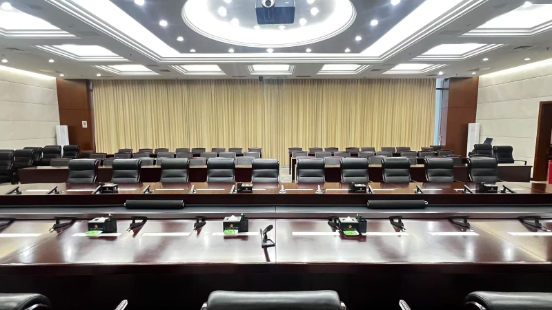 工作動態 聞令而動 節約高效——市機關事務中心完成會議室音響系統升級改造工作